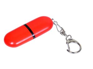 USB 2.0- флешка промо на 16 Гб каплевидной формы - 32Gb, красный