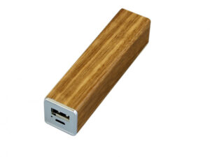 Внешний аккумулятор «Rung», 2200 mAh - 2200 mAh, коричневый