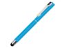 Ручка металлическая стилус-роллер «STRAIGHT SI R TOUCH» - голубой