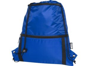 Изолированная сумка со шнурком «Adventure» из переработанных материалов - синий