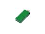USB 2.0- флешка мини на 16 Гб с мини чипом в цветном корпусе - 64Gb, зеленый