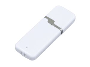 USB 2.0- флешка на 16 Гб с оригинальным колпачком - 16Gb, белый