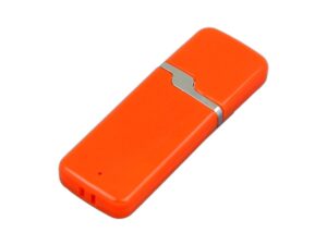 USB 2.0- флешка на 16 Гб с оригинальным колпачком - 64Gb, оранжевый