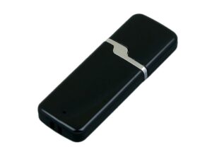USB 2.0- флешка на 16 Гб с оригинальным колпачком - 16Gb, черный