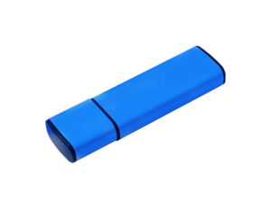USB 2.0- флешка на 16 Гб «Snow» с колпачком - 64Gb, синий/черный