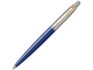 Ручка Паркер шариковая Jotter Jotter K160 - синий/серебристый/золотистый
