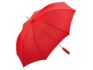 Зонт-трость «Alu» с деталями из прочного алюминия - красный