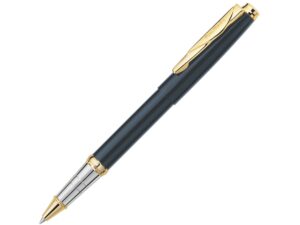Ручка-роллер «Gamme Classic» - черный, серебристый, золотистый