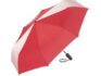 Зонт складной «ColorReflex» со светоотражающими клиньями, полуавтомат - красный