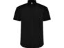Рубашка «Aifos» мужская с коротким рукавом - S, черный