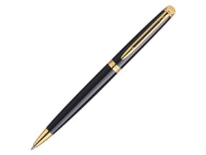 Ручка шариковая Hemisphere - черный/золотистый