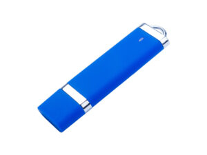 USB 2.0- флешка на 2 Гб «Орландо», soft-touch - 64Gb, синий