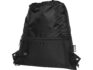 Изолированная сумка со шнурком «Adventure» из переработанных материалов - черный