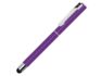 Ручка металлическая стилус-роллер «STRAIGHT SI R TOUCH» - фиолетовый