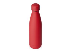 Вакуумная термобутылка  «Vacuum bottle C1», soft touch, 500 мл - красный
