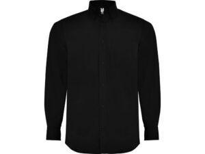 Рубашка «Aifos» мужская с длинным рукавом - S, черный