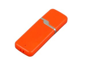 USB 2.0- флешка на 16 Гб с оригинальным колпачком - 32Gb, оранжевый