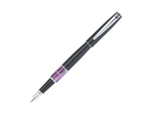 Ручка перьевая «Libra» - черный/фиолетовый/серебристый
