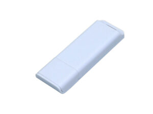 USB 2.0- флешка на 16 Гб с оригинальным двухцветным корпусом - 4Gb, белый
