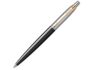Ручка Паркер шариковая Jotter Jotter K160 - черный, серебристый, золотистый
