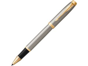 Ручка роллер Parker «IM Core Black GT» - серый/черный/золотистый
