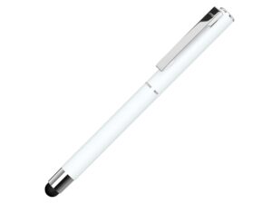 Ручка металлическая стилус-роллер «STRAIGHT SI R TOUCH» - белый