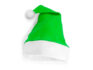 Рождественская шапка SANTA - зеленый/белый