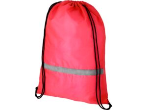 Рюкзак «Oriole» со светоотражающей полосой - красный