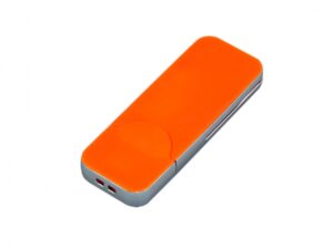 USB 2.0- флешка на 4 Гб в стиле I-phone - 4Gb, оранжевый