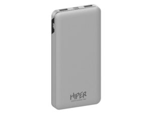 Портативный внешний аккумулятор «MFX», 10000 mAh - серебристый
