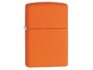 Зажигалка ZIPPO Classic с покрытием Orange Matte - оранжевый