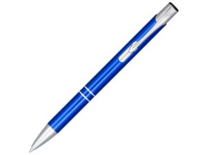 Ручка металлическая шариковая «Moneta» с анодированным покрытием - синий, синий