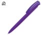 Ручка пластиковая шариковая трехгранная «Trinity K transparent Gum» soft-touch с чипом передачи информации NFC - фиолетовый