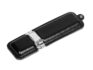 USB 2.0- флешка на 16 Гб классической прямоугольной формы - 64Gb, черный/серебристый