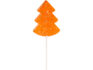 Леденец на палочке «Елочка нарядная» - оранжевый