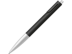 Ручка пластиковая шариковая «Noto» - черный/серебристый