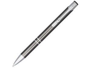 Ручка металлическая шариковая «Moneta» с анодированным покрытием - синий, серый