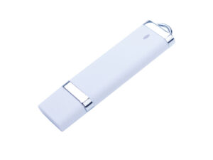 USB 2.0- флешка на 2 Гб «Орландо», soft-touch - 32Gb, белый
