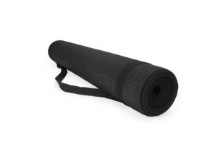 Легкий коврик для йоги CHAKRA - черный