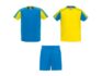 Спортивный костюм «Juve», унисекс - M, желтый/королевский синий
