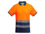 Рубашка поло «Atrio» мужская - S, нэйви/неоновый оранжевый