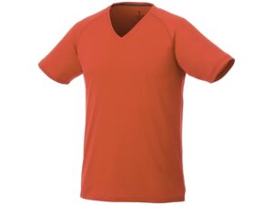 Футболка «Amery» мужская с V-образным вырезом - L, оранжевый