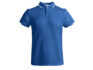 Рубашка-поло «Tamil» мужская - S, королевский синий/белый
