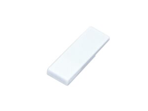 USB 2.0- флешка промо на 16 Гб в виде скрепки - 16Gb, белый