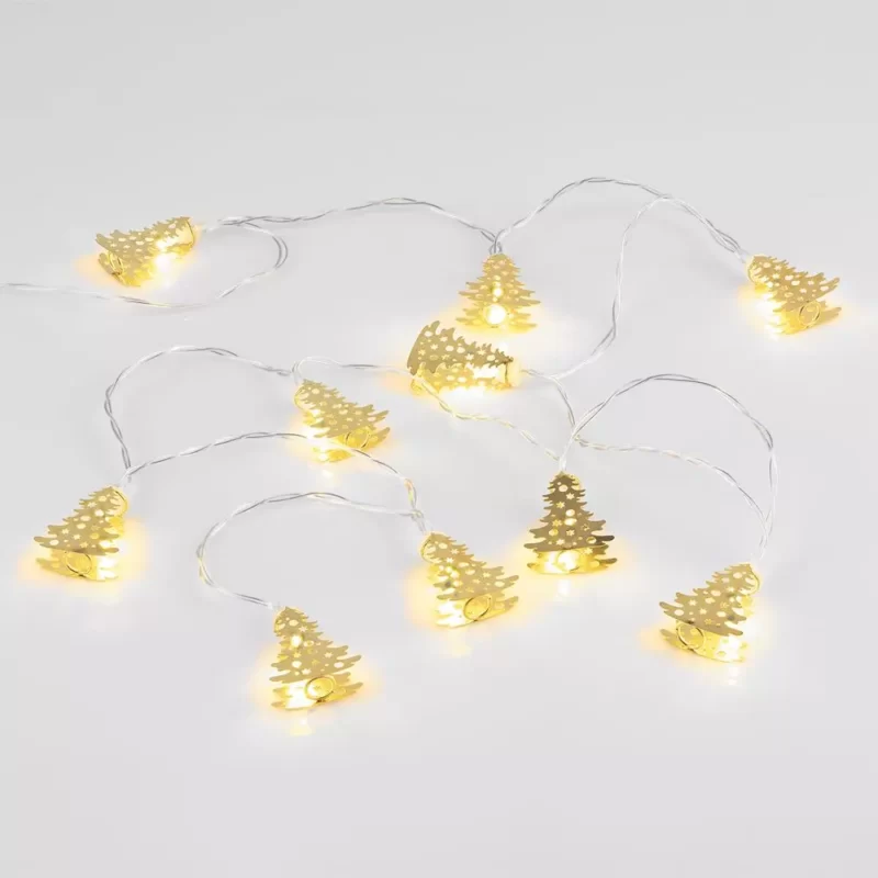 Светодиодная гирлянда Golden Lights, золотистая